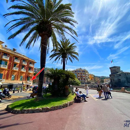 Welcome Riviera - Al Castello-vista Mare -romantico E A 20 Metri Dal Mare-toll Parking At 15 Euro Per Day To Be Booked In Advance -subject To Availability Apartman Rapallo