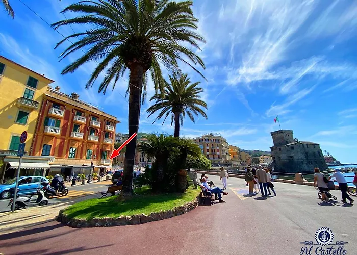 Welcome Riviera - Al Castello-vista Mare -romantico E A 20 Metri Dal Mare-toll Parking At 15 Euro Per Day To Be Booked In Advance -subject To Availability Apartman Rapallo