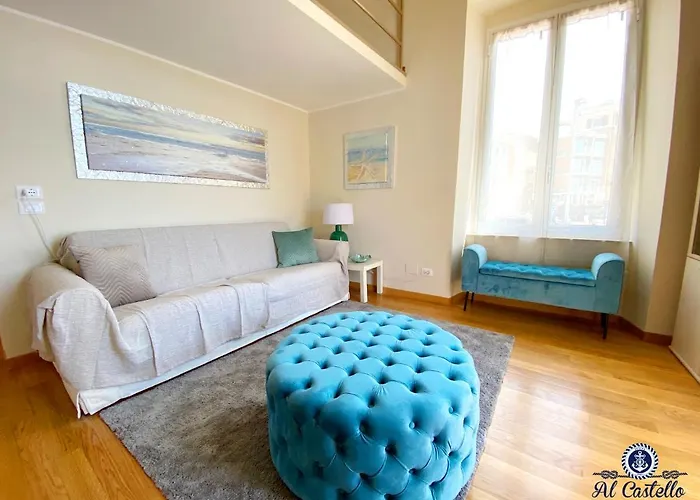 Apartman Welcome Riviera - Al Castello-vista Mare -romantico E A 20 Metri Dal Mare-toll Parking At 15 Euro Per Day To Be Booked In Advance -subject To Availability